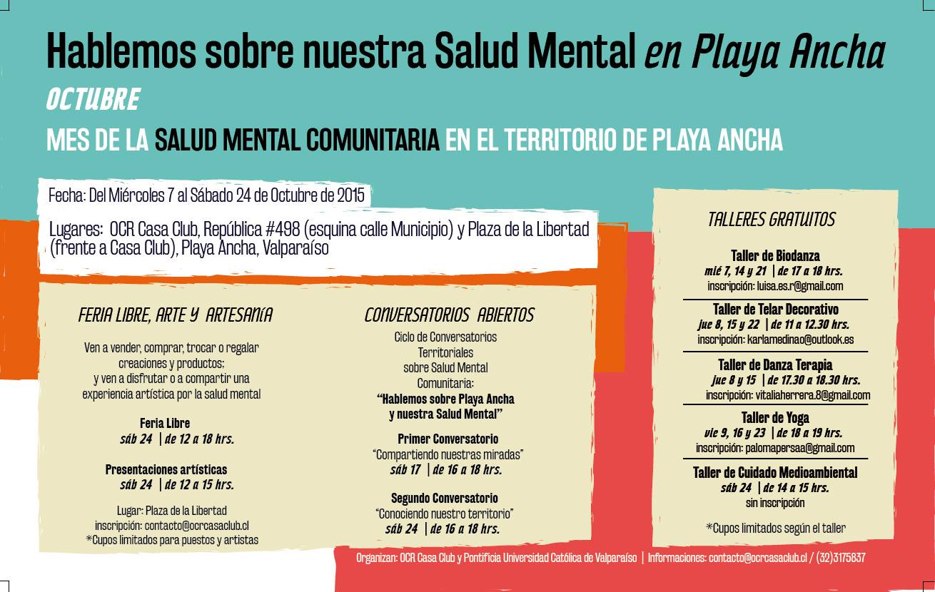 OCR Casa Club | acciones en salud mental comunitaria